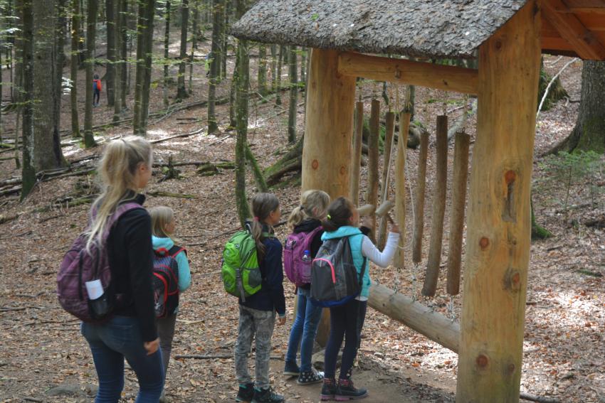 Kinder beim Brotbacken, DJH Bayern
